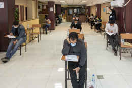 آزمون استخدامی سازمان تامین اجتماعی در البرز برگزار شد