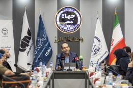 نشست خبری دکتر اسکندریان با اصحاب رسانه البرز