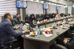 نشست خبری دکتر اسکندریان با اصحاب رسانه البرز