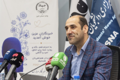 نشست خبری دکتر اسکندریان با اصحاب رسانه البرز