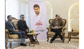 دیدار اعضای جهاد دانشگاهی البرز با خانواده دو شهید دانشجو