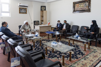 رئیس و معاونین جهاد دانشگاهی البرز با امام جمعه فردیس دیدار و گفتگو کردند
